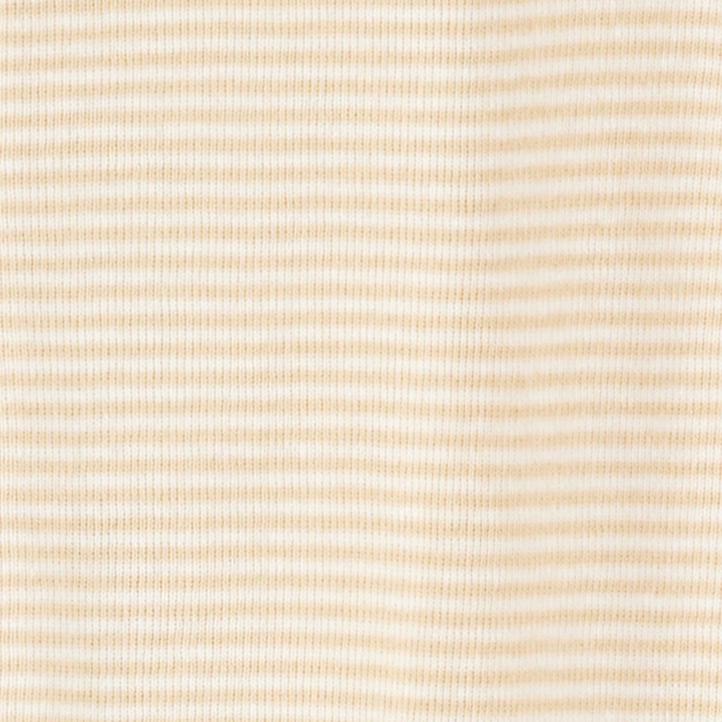 Carter's 2-Way Zip Cotton Sleep & Plays (2 Pack) - Striped Duck Print, Newborn.