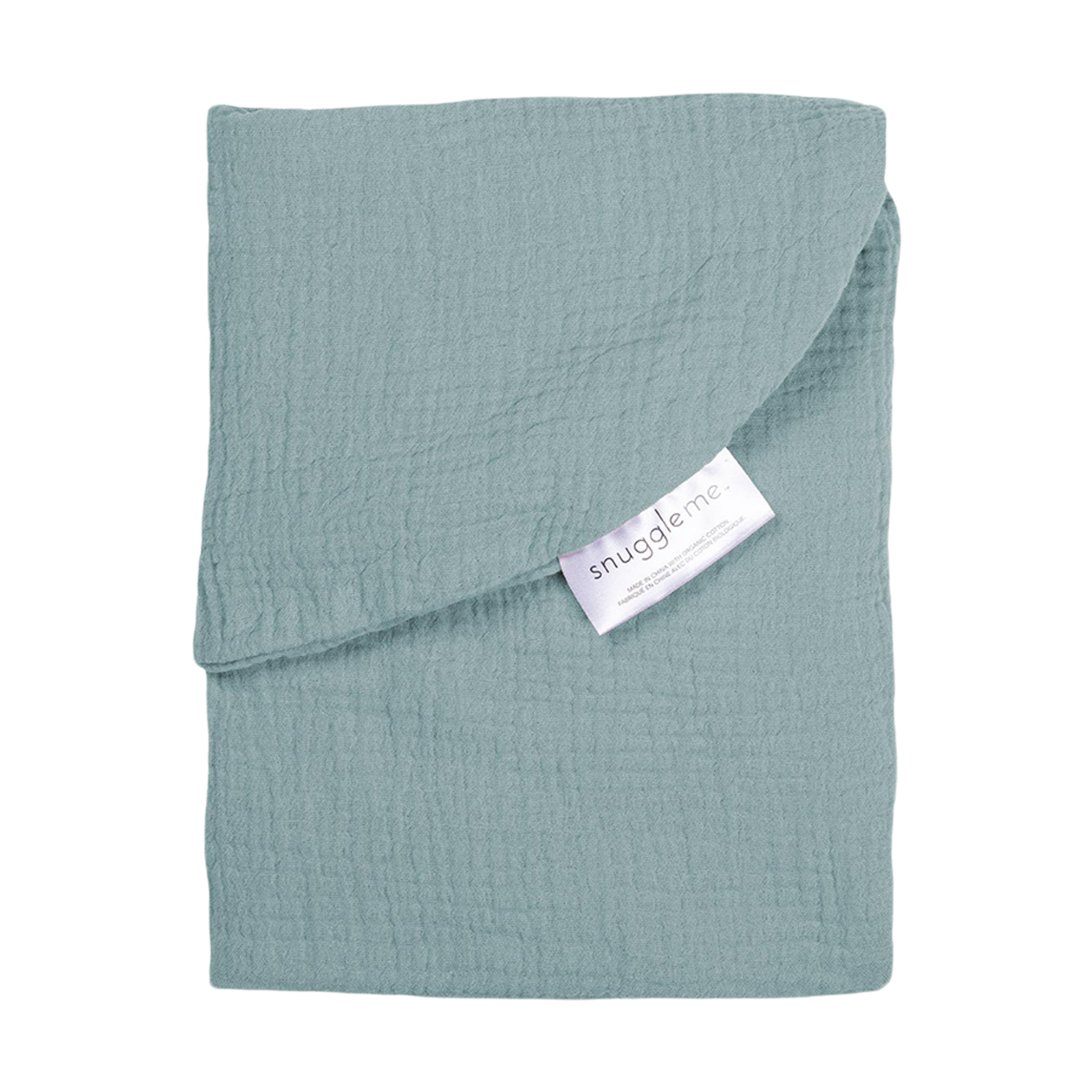 Lounger Curve Muslin Cover | Slate