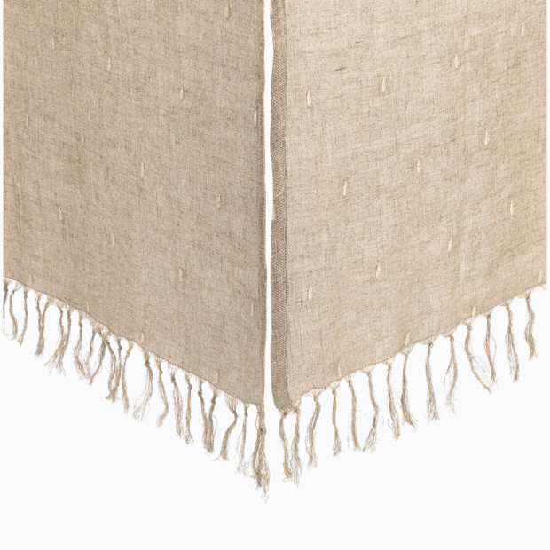 Crane Baby Finley Linen Bed Skirt.