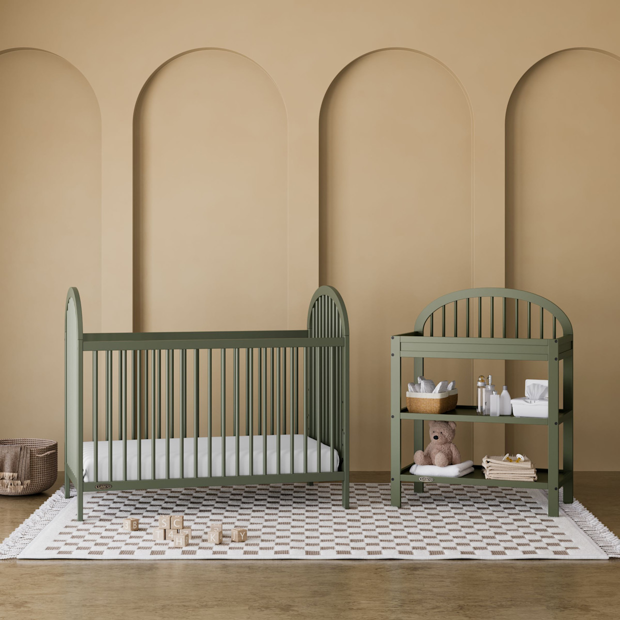 Graco Olivia Changing Table - Olive.