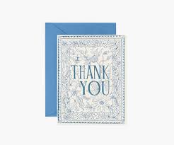 Delft Thank You - Thank You Card .