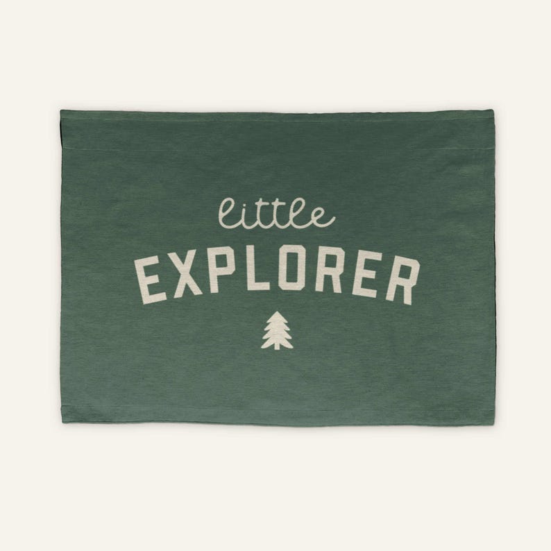 Little Explorer Cotton Tapestry.