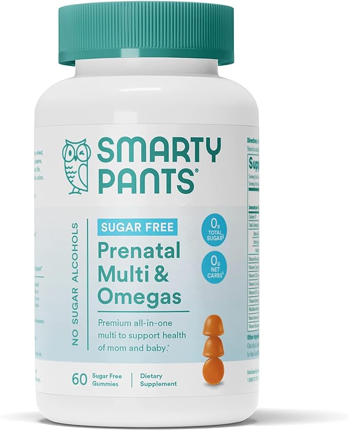 SmartyPants Prenatal Vitamins.