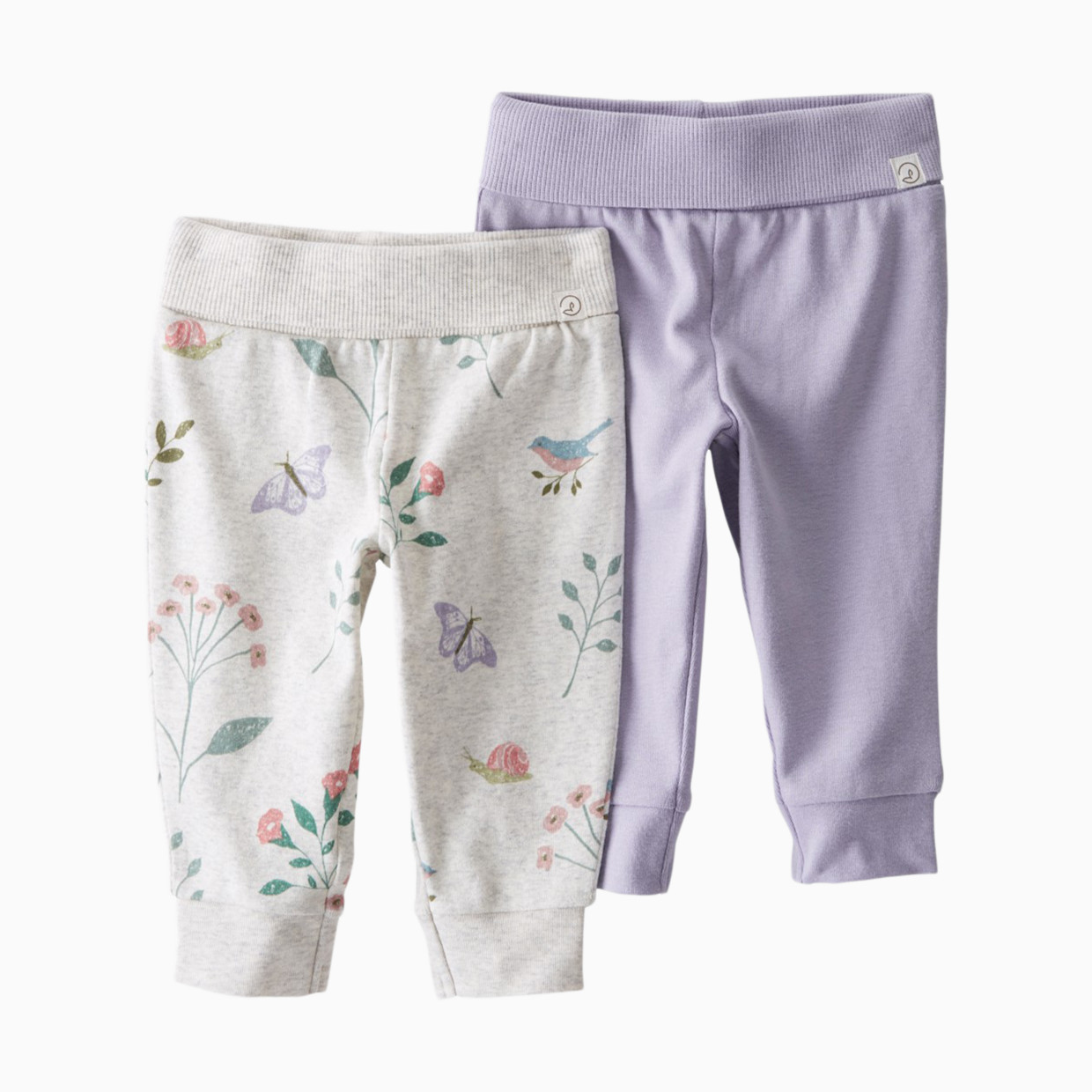 Carter's Little Planet 2-Pack Organic Cotton Joggers - Multi, Newborn.