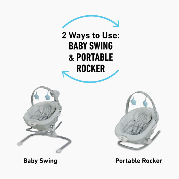 Graco Soothe 'n Sway Swing with Portable Rocker - Easton.