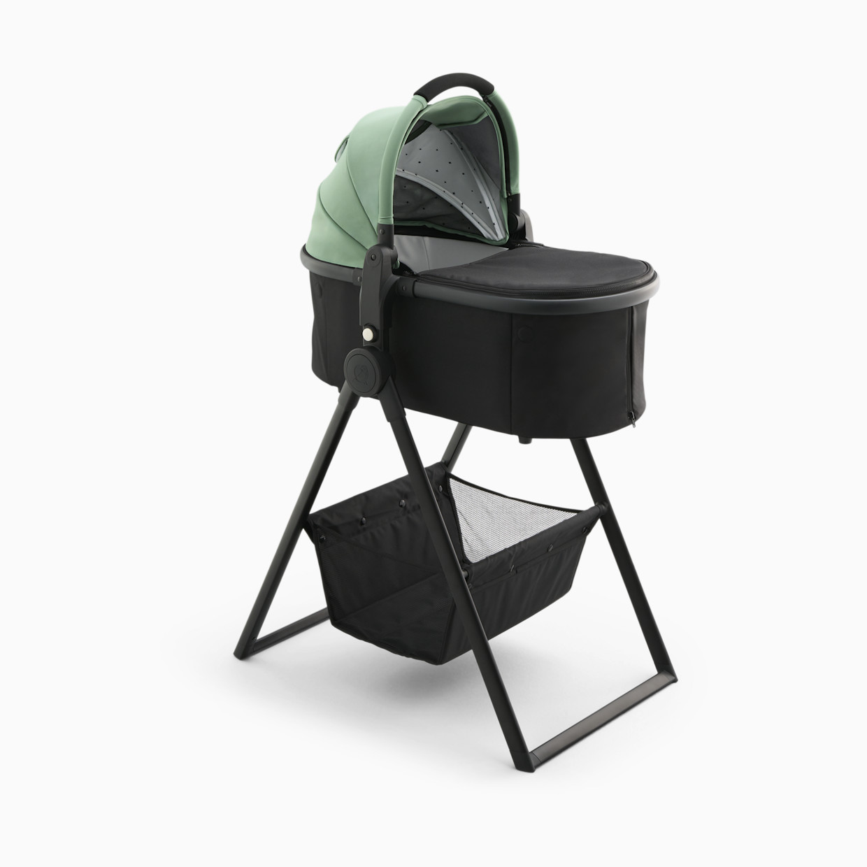 Mockingbird Bassinet 3.0 + Bassinet Stand Bundle - Sage.
