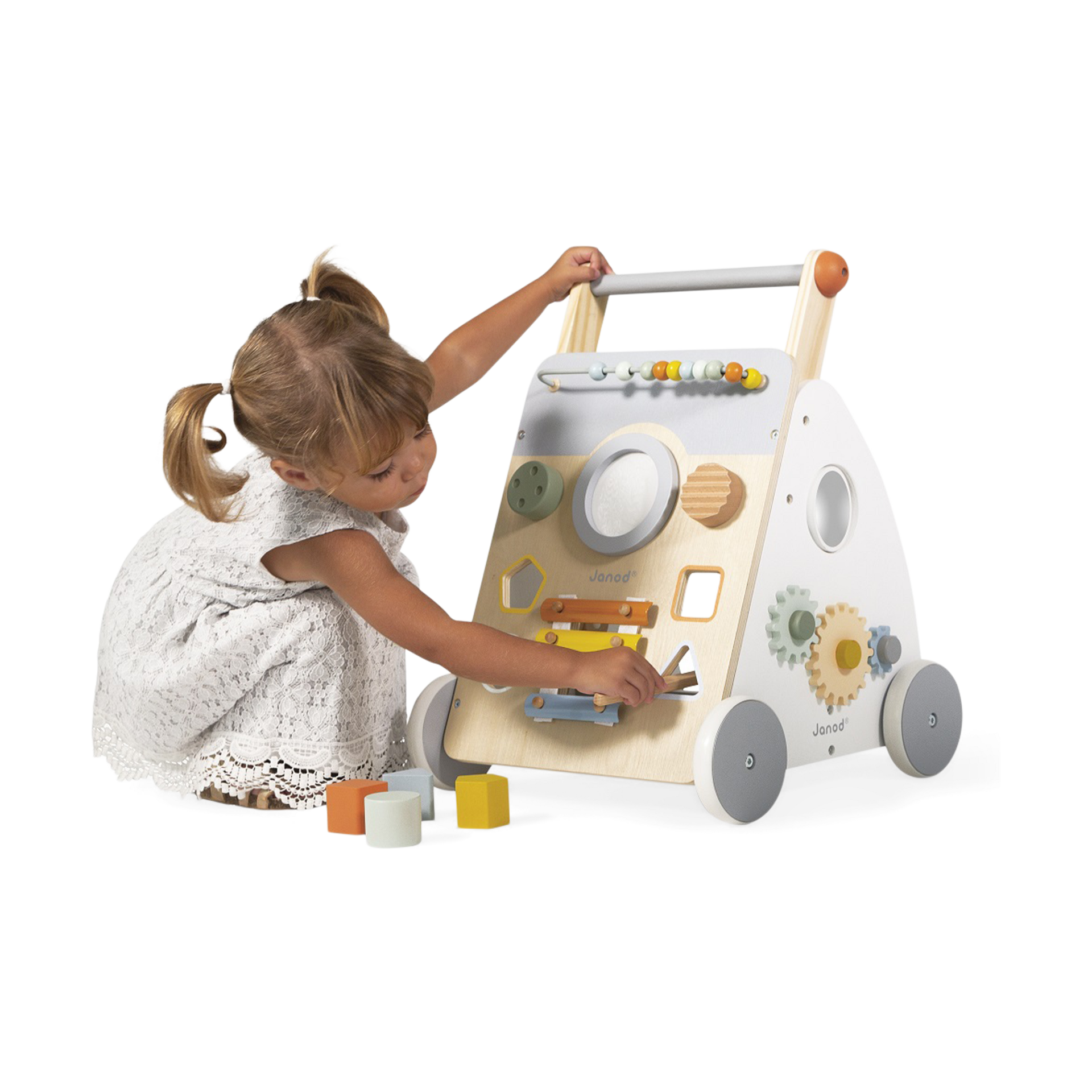 Janod Sweet Cocoon Multi Activity Baby Walker.