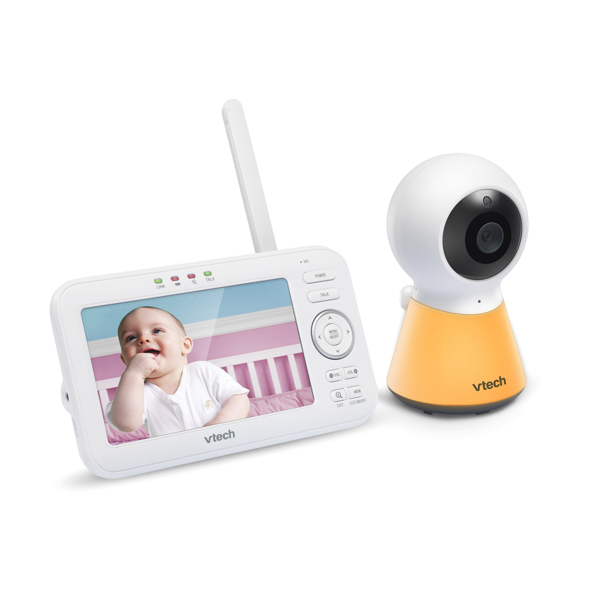 VTech VM5254 5" Video Baby Monitor w/Adaptive Night Light.