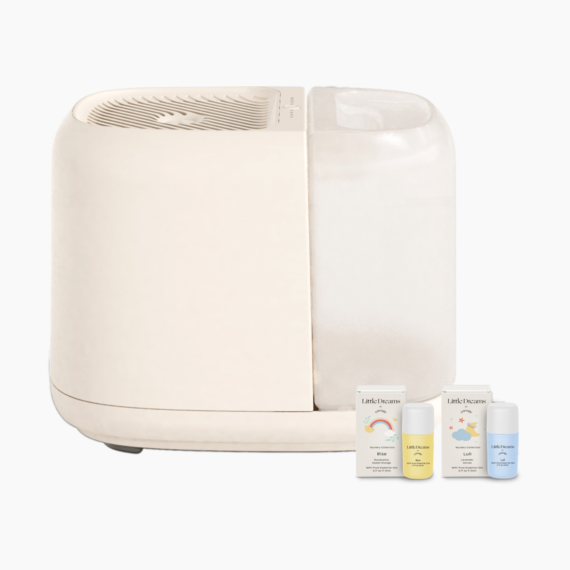 Canopy Humidifier White - for Hydrated Skin. Alleviate Cold, Flu and Allergy Symptoms