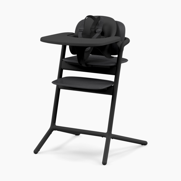 Cybex LEMO 2 High Chair 3-in-1 Set - Stunning Black.