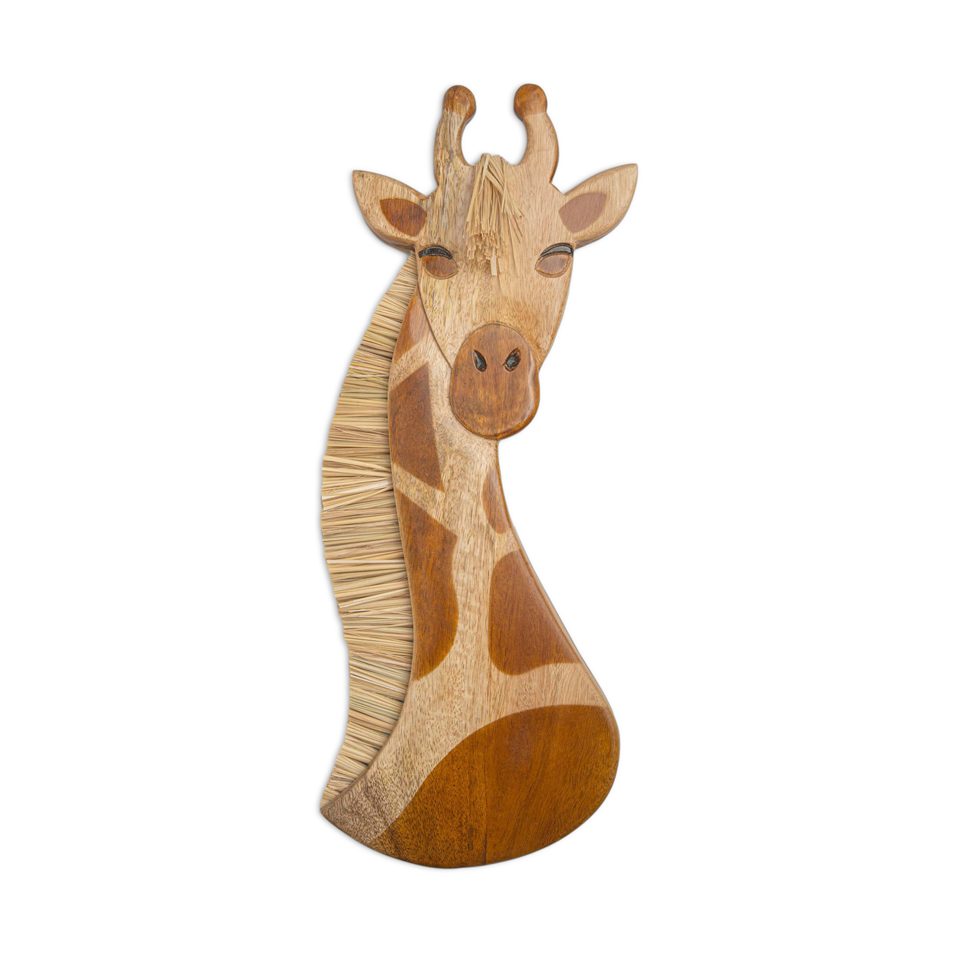 Crane Baby Handcrafted Wood Wall Decor.