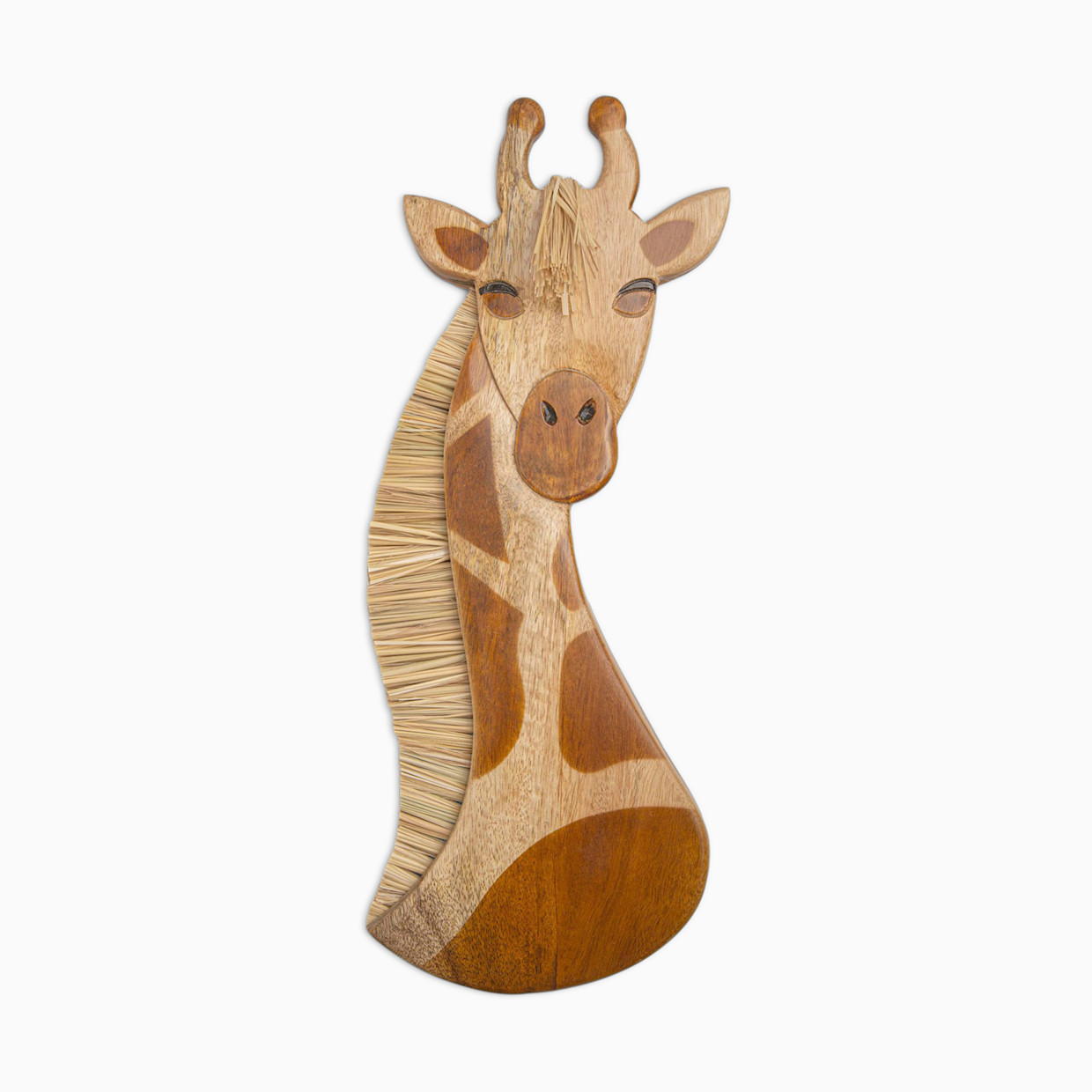 Crane Baby Handcrafted Wood Wall Decor - Giraffe.