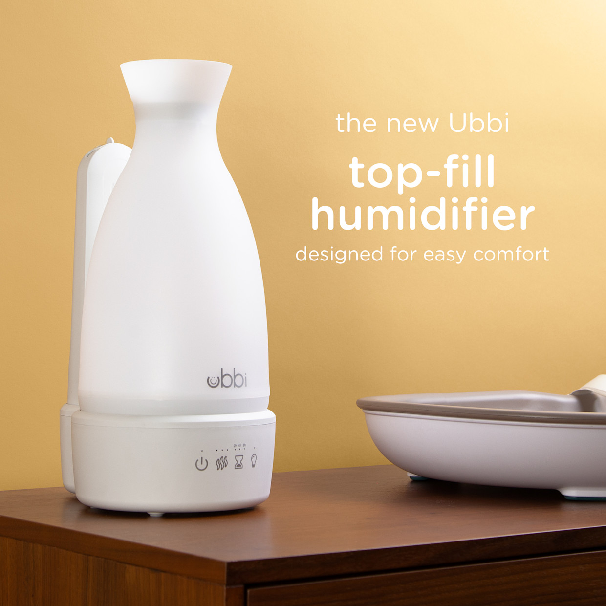 Ubbi Humidifier - White.