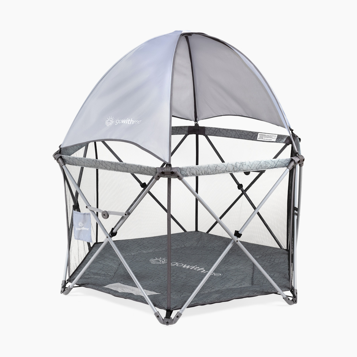 Baby Delight Go With Me Eclipse Deluxe Portable Playard - Elephant Grey.