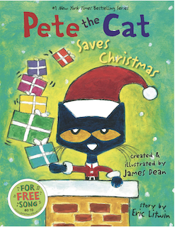 Eric Litwin Pete the Cat Saves Christmas.