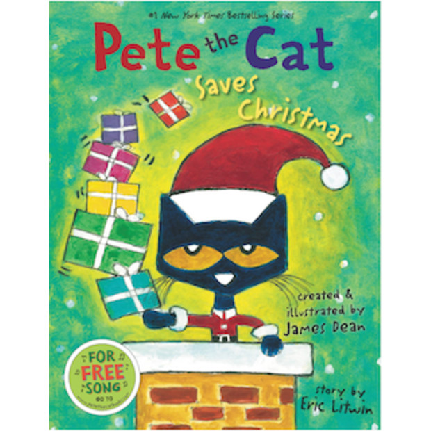 Eric Litwin Pete the Cat Saves Christmas.