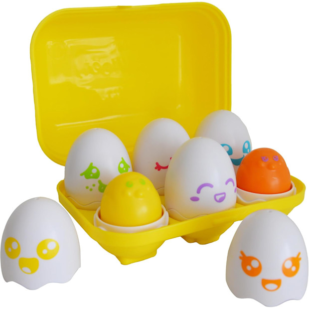 Toomies Hide & Squeak Eggs Toddler Toys.