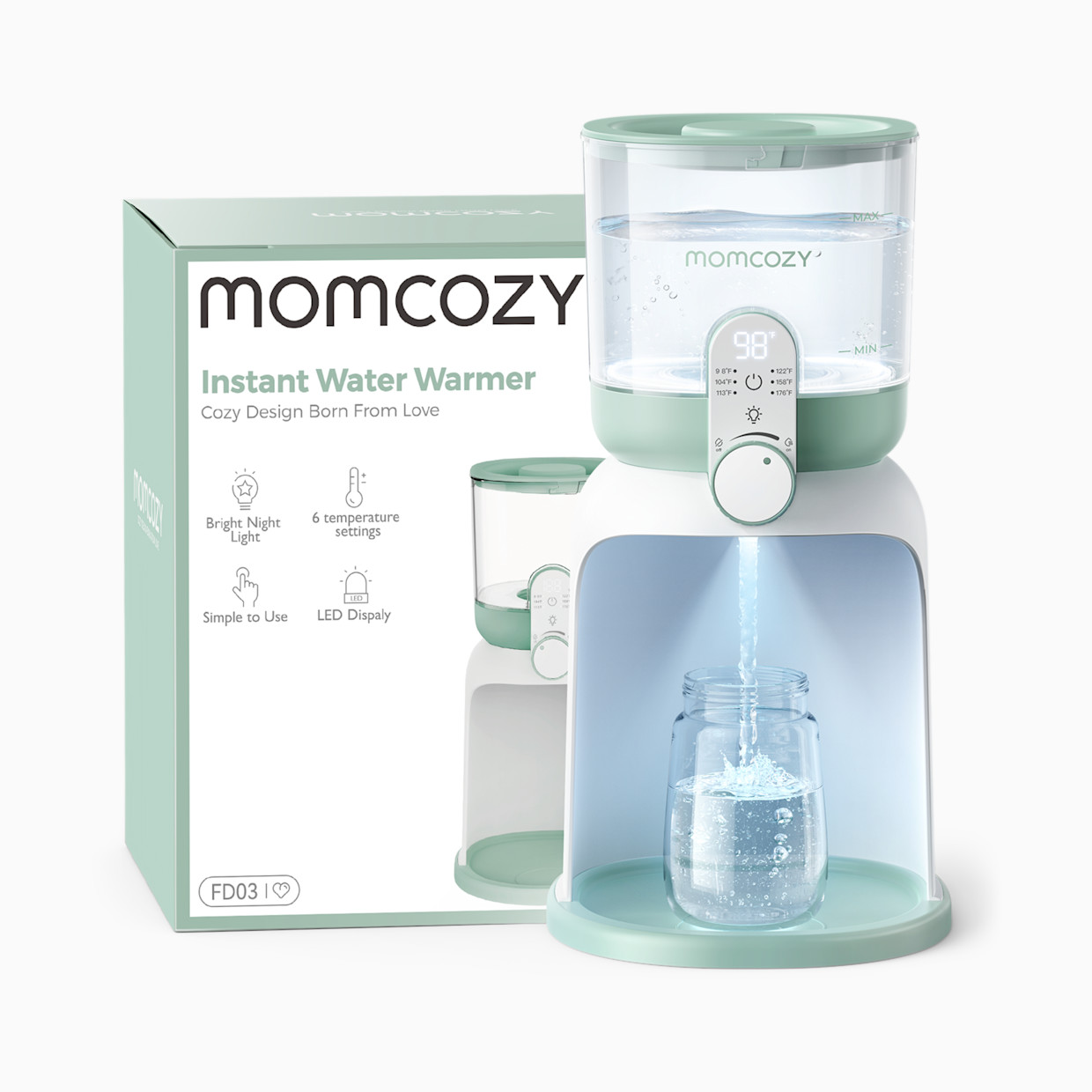 Momcozy Instant Water Warmer for Formula.