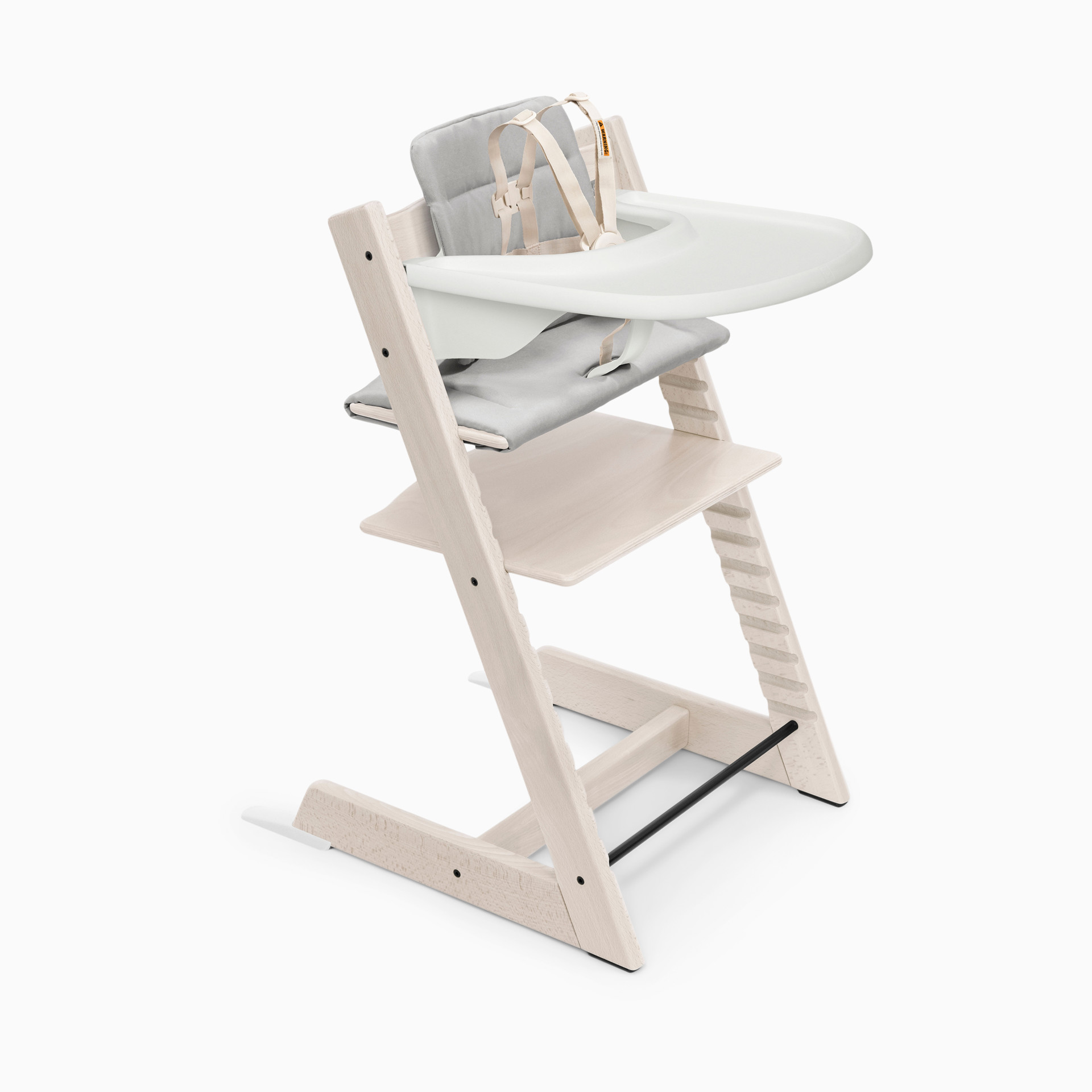 STOKKE TRIPP TRAPP ※哺乳瓶付き Stokke Tripp Trapp High Chair Complete² - Whitewash/Nordic Grey