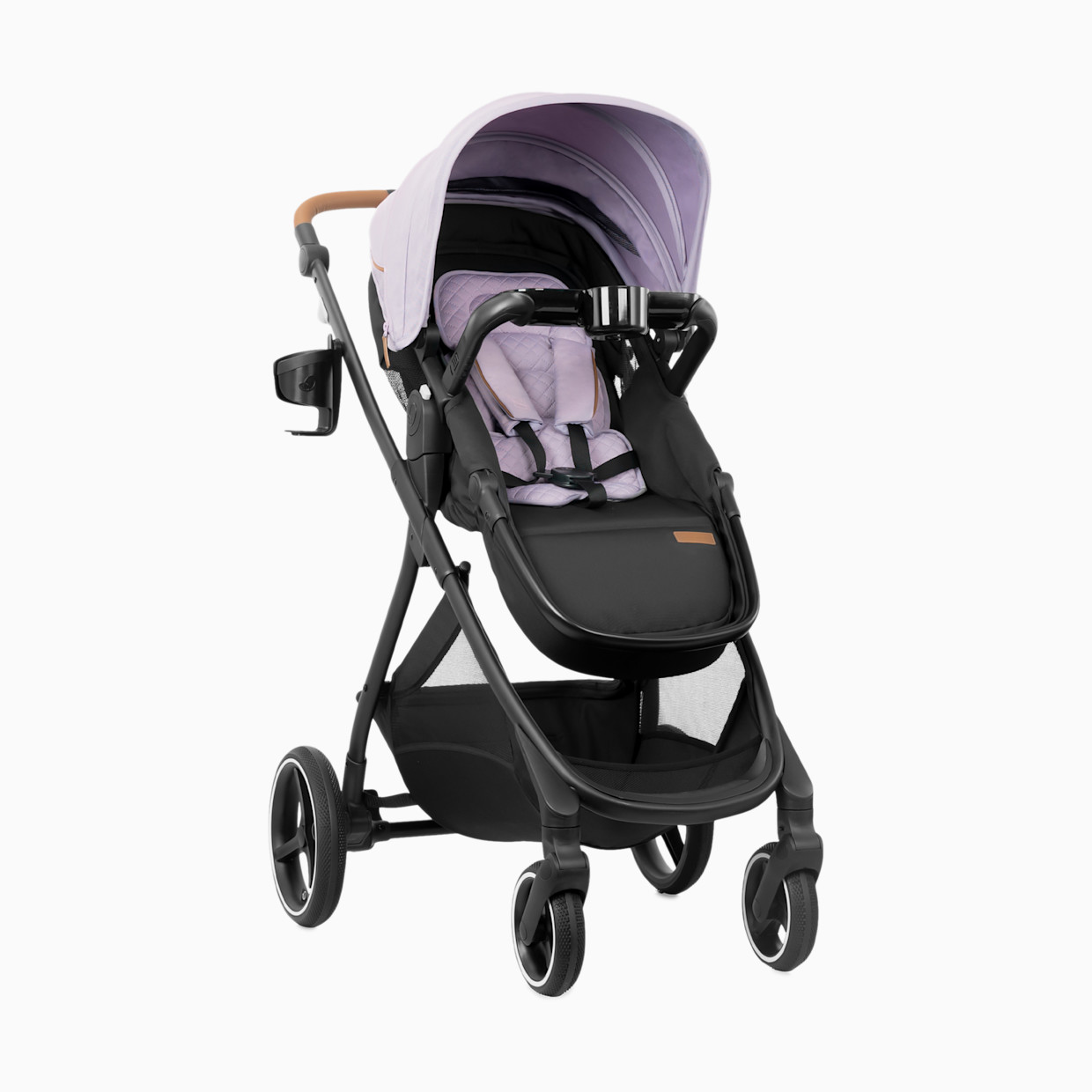Evenflo Shyft Intuiti+ Stroller with Green & Gentle Fabric - Agate.
