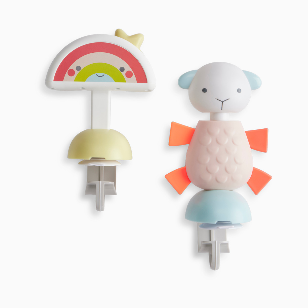 Skip Hop Silver Lining Cloud Clip-On Toys Set For 3-Stage Activity Center.