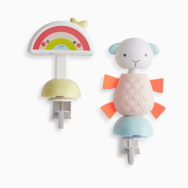 Skip Hop Silver Lining Cloud Clip-On Toys Set For 3-Stage Activity Center.