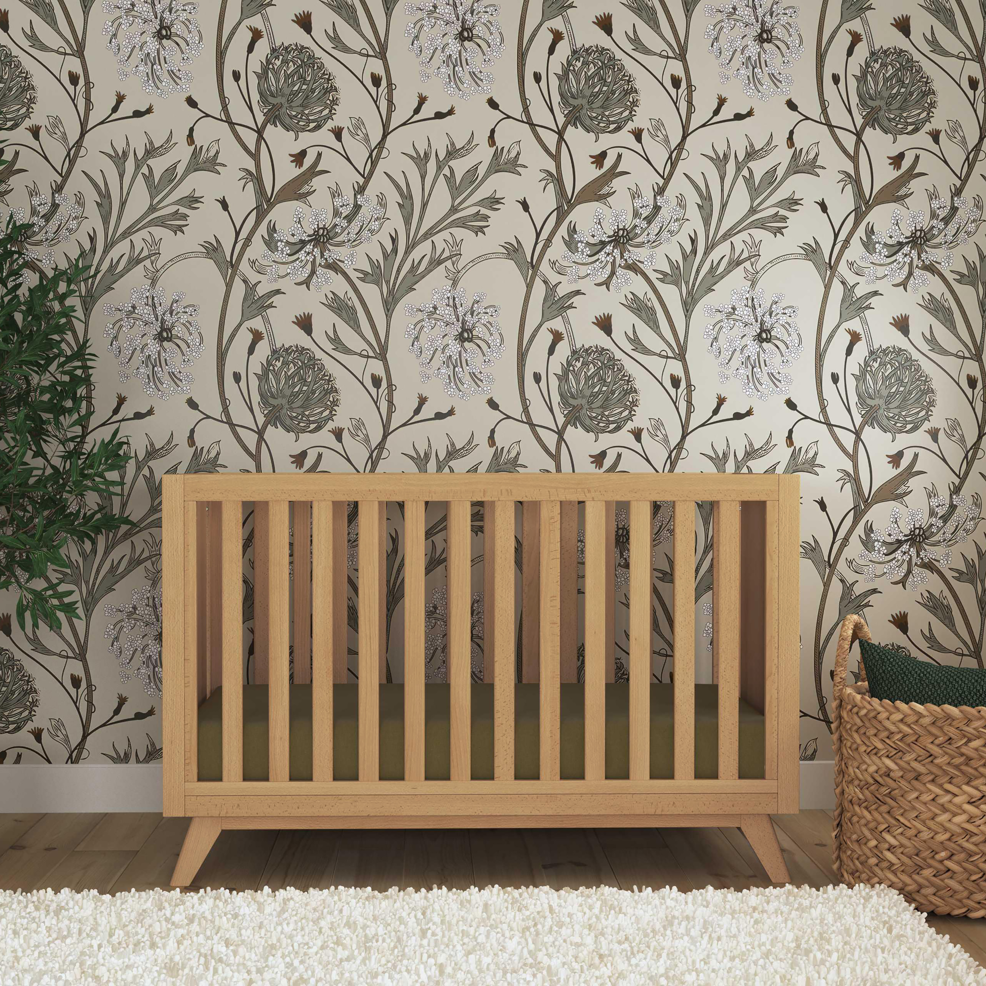 daVinci Otto 3-in-1 Convertible Crib - Honey.