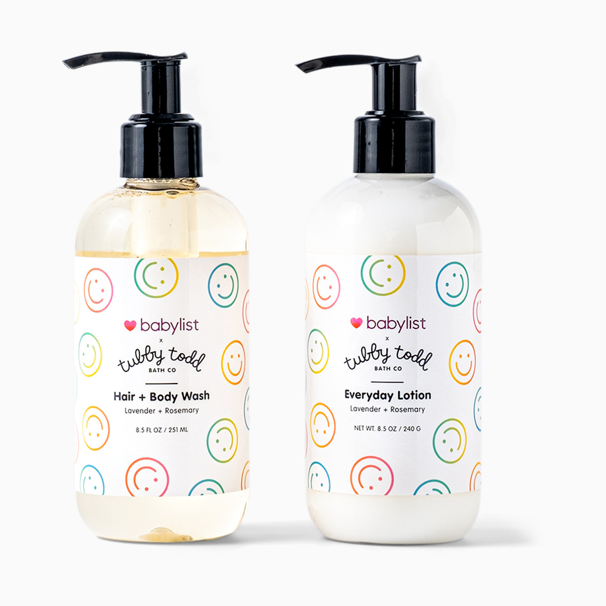 Tubby Todd Tubby Todd x Babylist The Wash and Lotion Gift Set - Lavender + Rosemary.