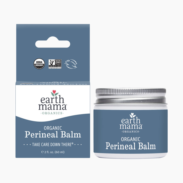 Earth Mama Organic Perineal Balm | Naturally Cooling Herbal Salve for  Pregnancy and Postpartum Relief with Witch Hazel & Calendula, Feminine Care
