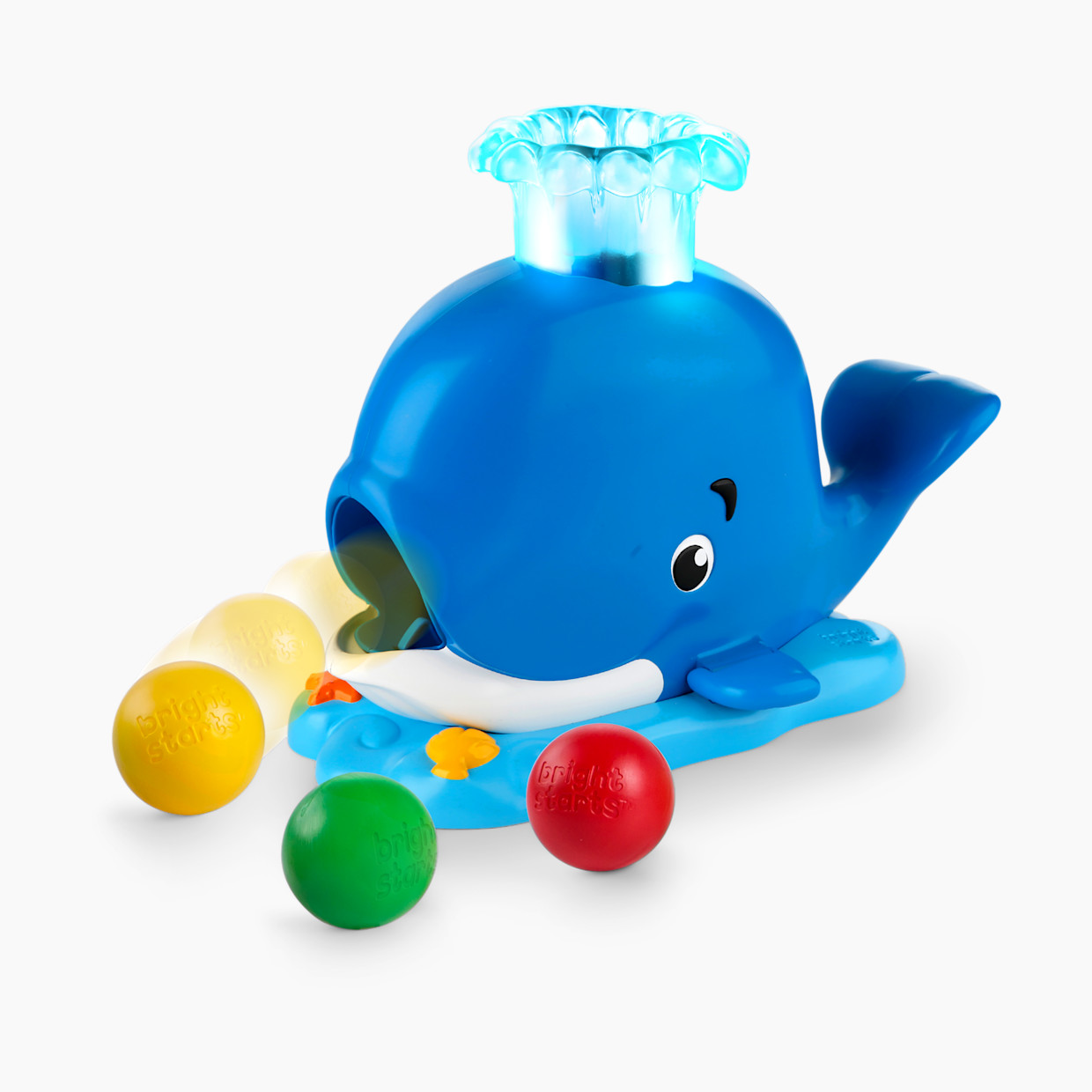 Bright Starts Silly Spout Whale Ball Popper Baby Activity Toy.