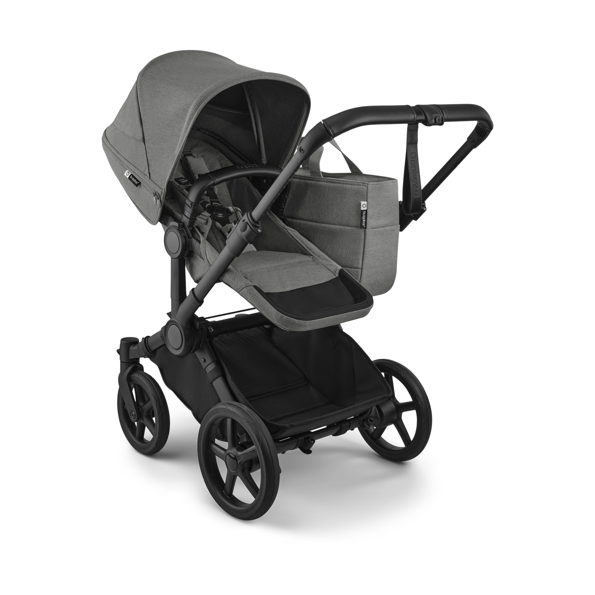 Bugaboo Donkey 6 Stroller - Moon Grey.