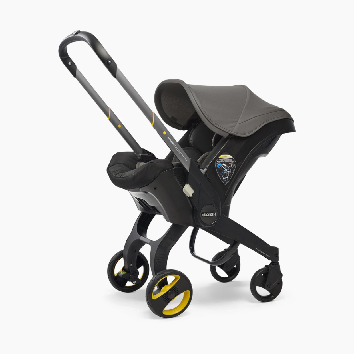 Doona Infant Car Seat & Stroller - Grey Hound.