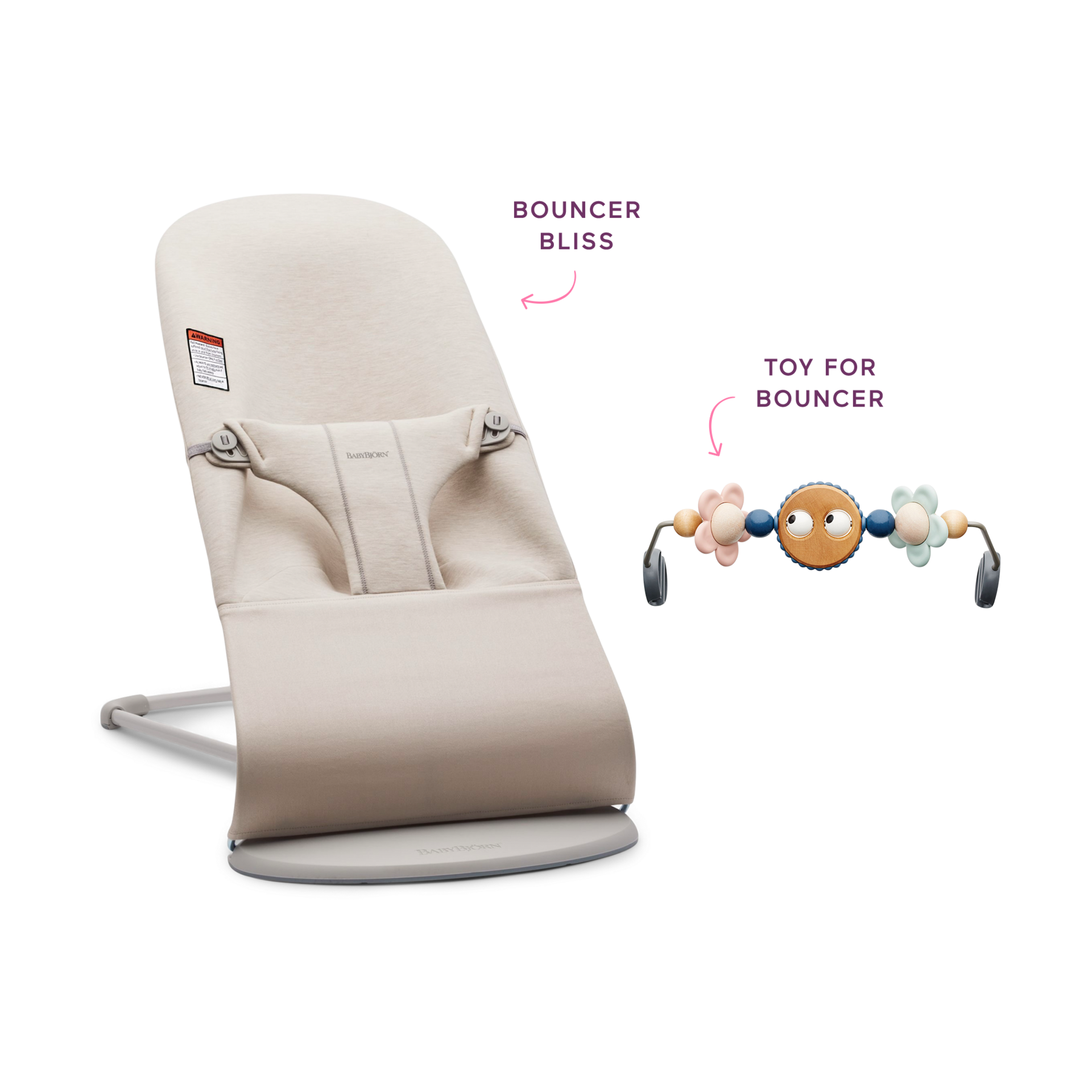  Bouncer Bliss and Toy Bar Bundle.