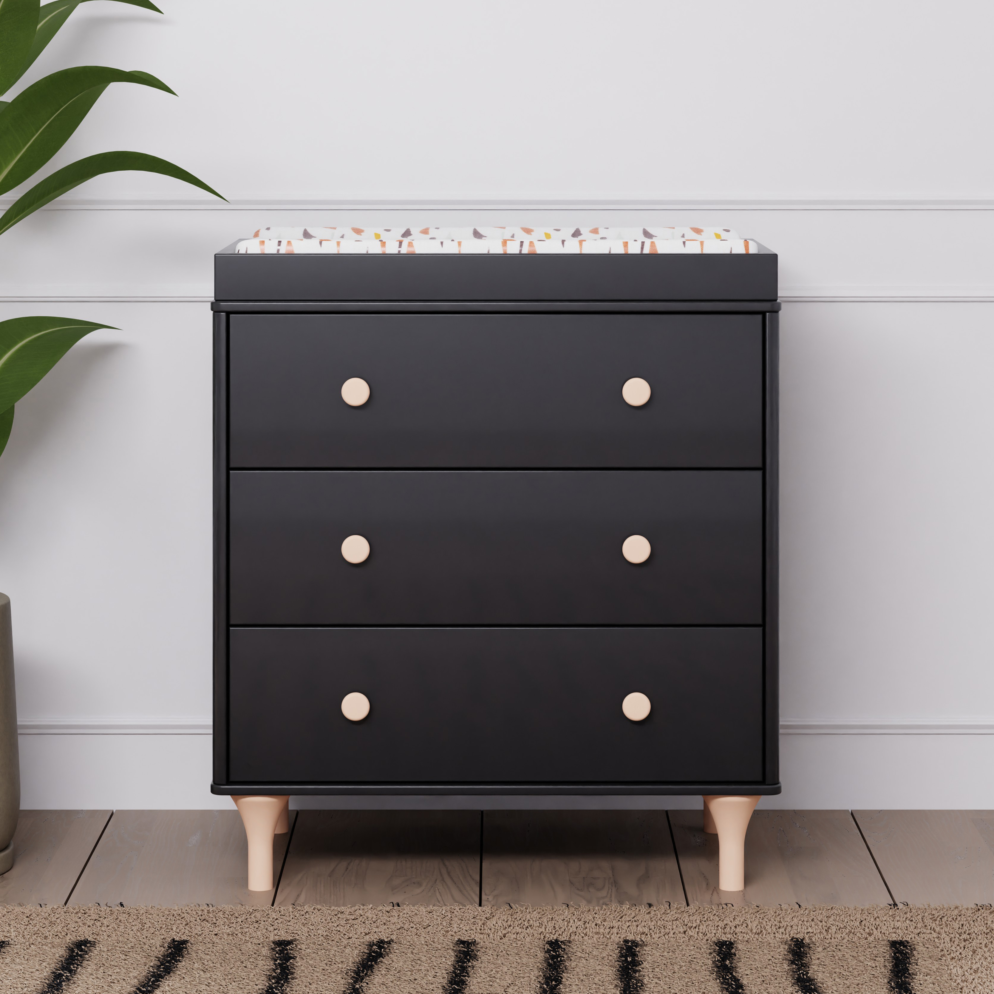 babyletto Lolly 3-Drawer Changer Dresser.