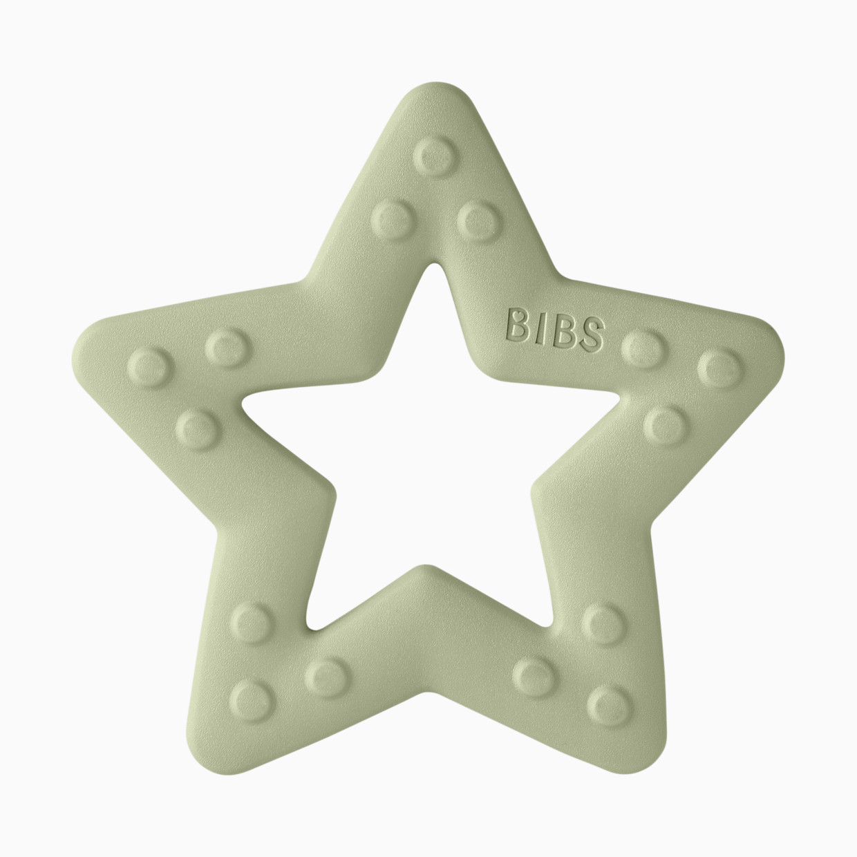 BIBS Baby Bitie Teether - Sage, Star.