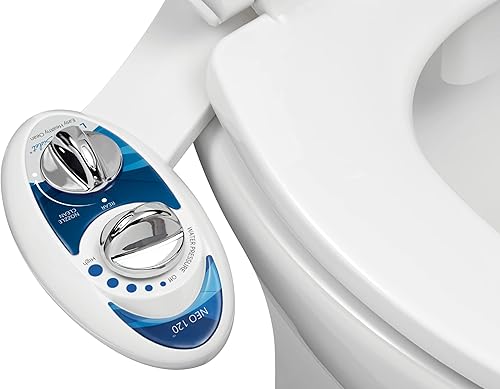 LUXE Bidet NEO 120 Non-Electric Bidet Attachment for Toilet Seat.