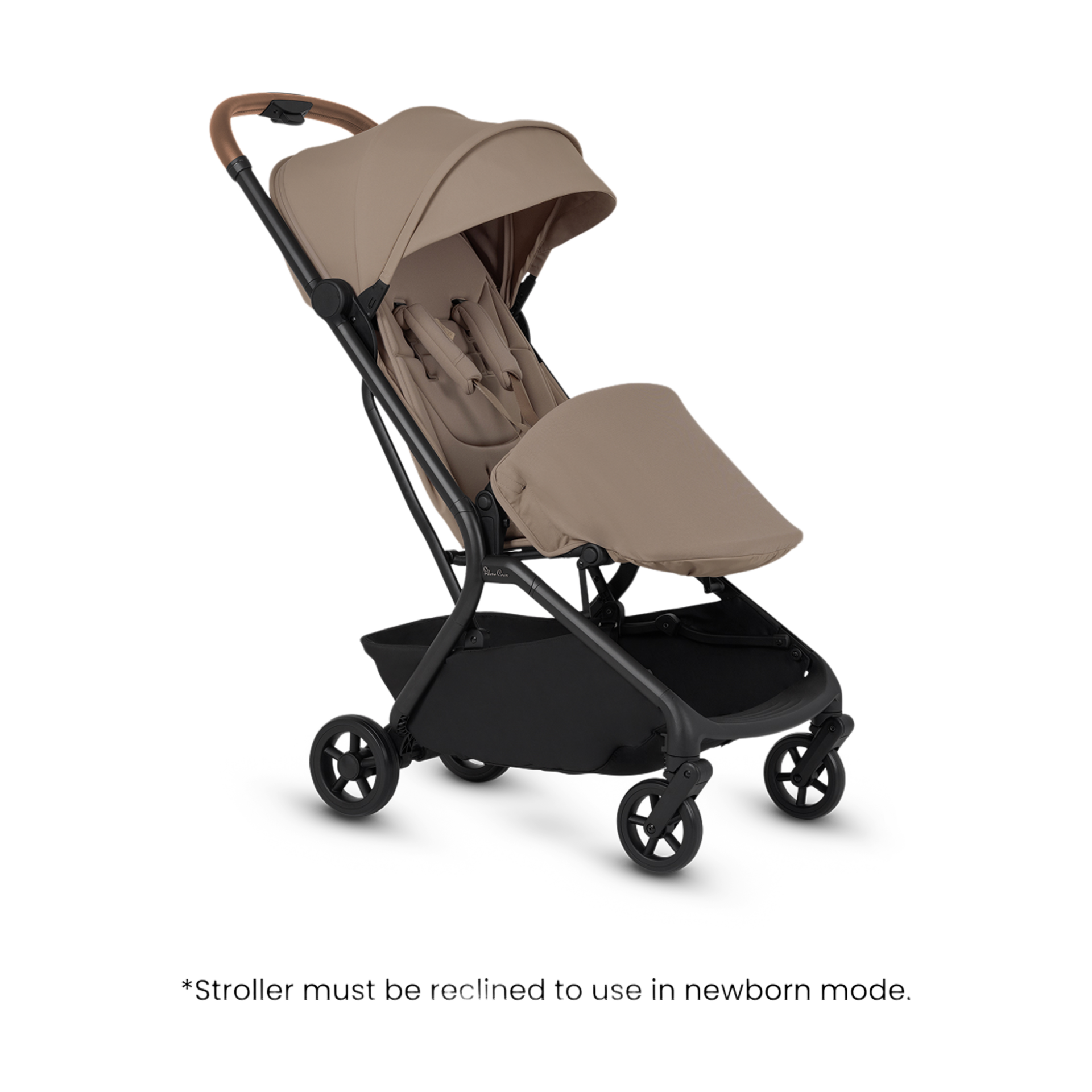 Silver Cross Nia Compact Travel Stroller - Champagne.