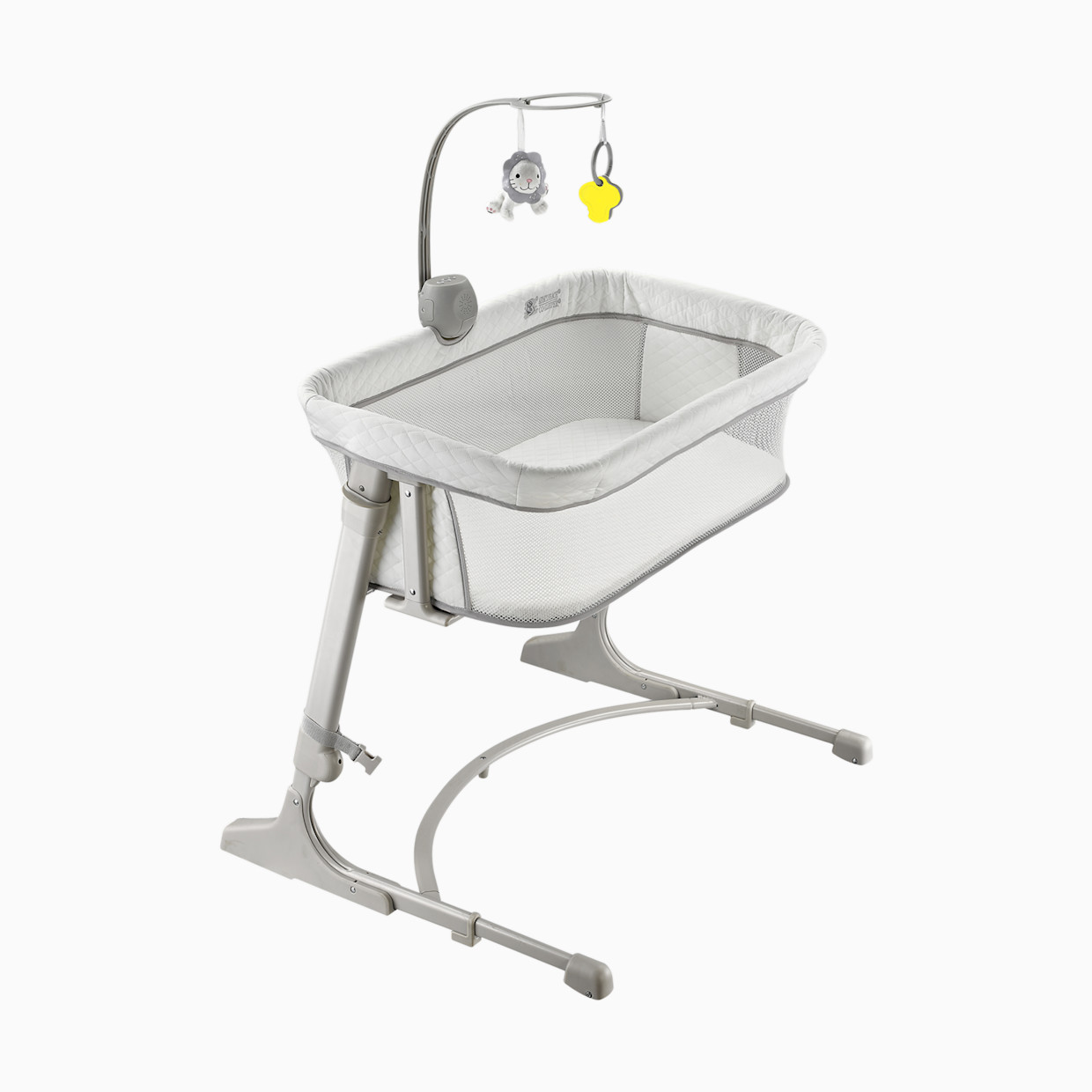 Arm's Reach Versatile Co-Sleeper Bassinet - White/Grey.