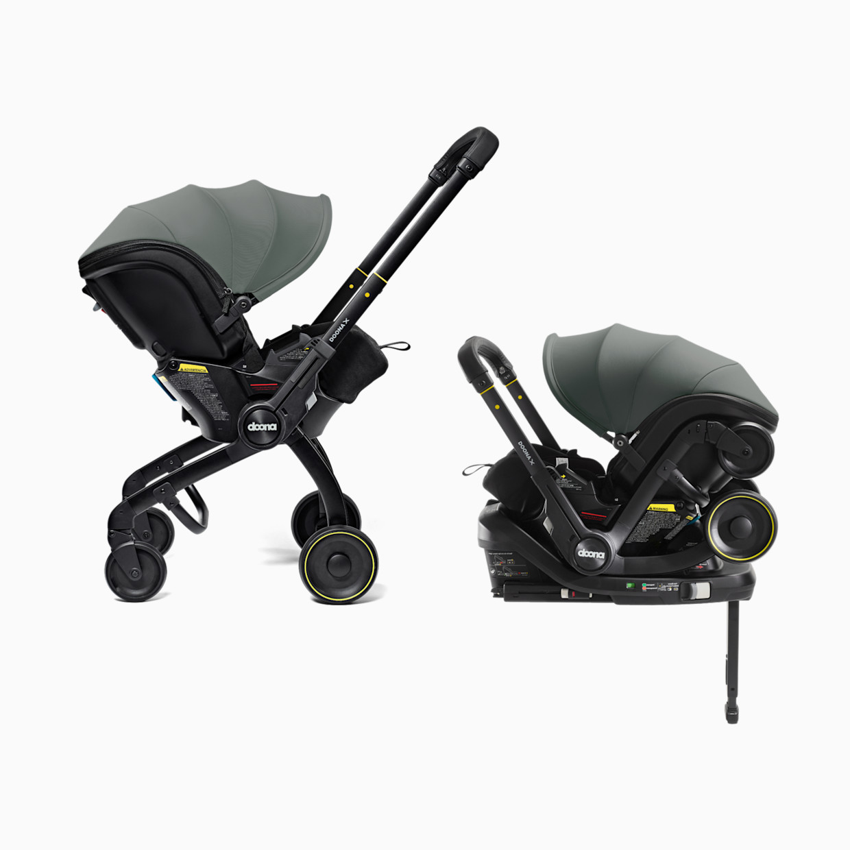 Doona Doona X Infant Car Seat & Stroller - Slate Green.