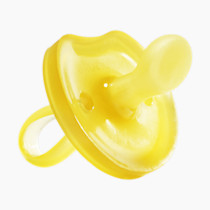 Natursutten Pacifiers 6-12 Months - 1-Pack Butterfly Shield Orthodontic Nipple Natural Rubber Safe & Soft BPA-Free Pacifiers for Breastfeeding Babies - Newborn Pacifiers Made in Italy