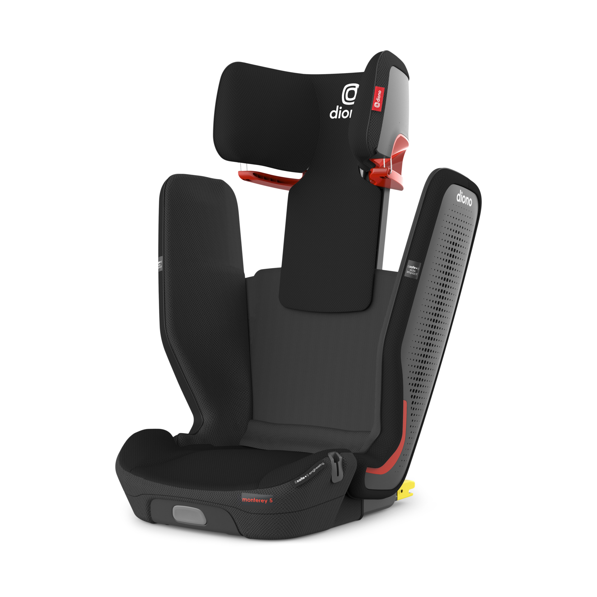 Diono Monterey 5iST FixSafe Rigid Latch High Back Booster Car Seat.