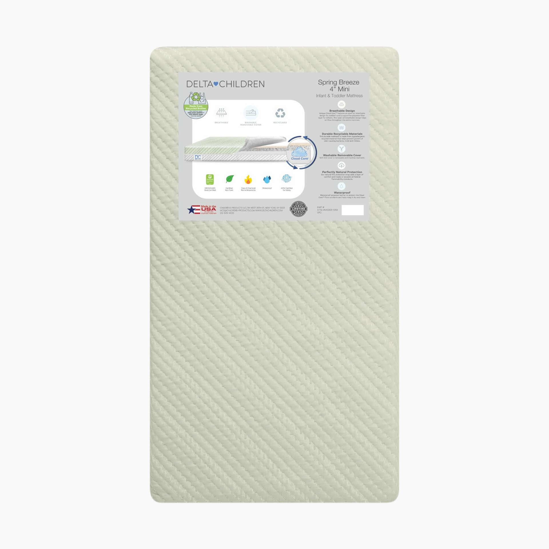 Delta children crib outlet mattress