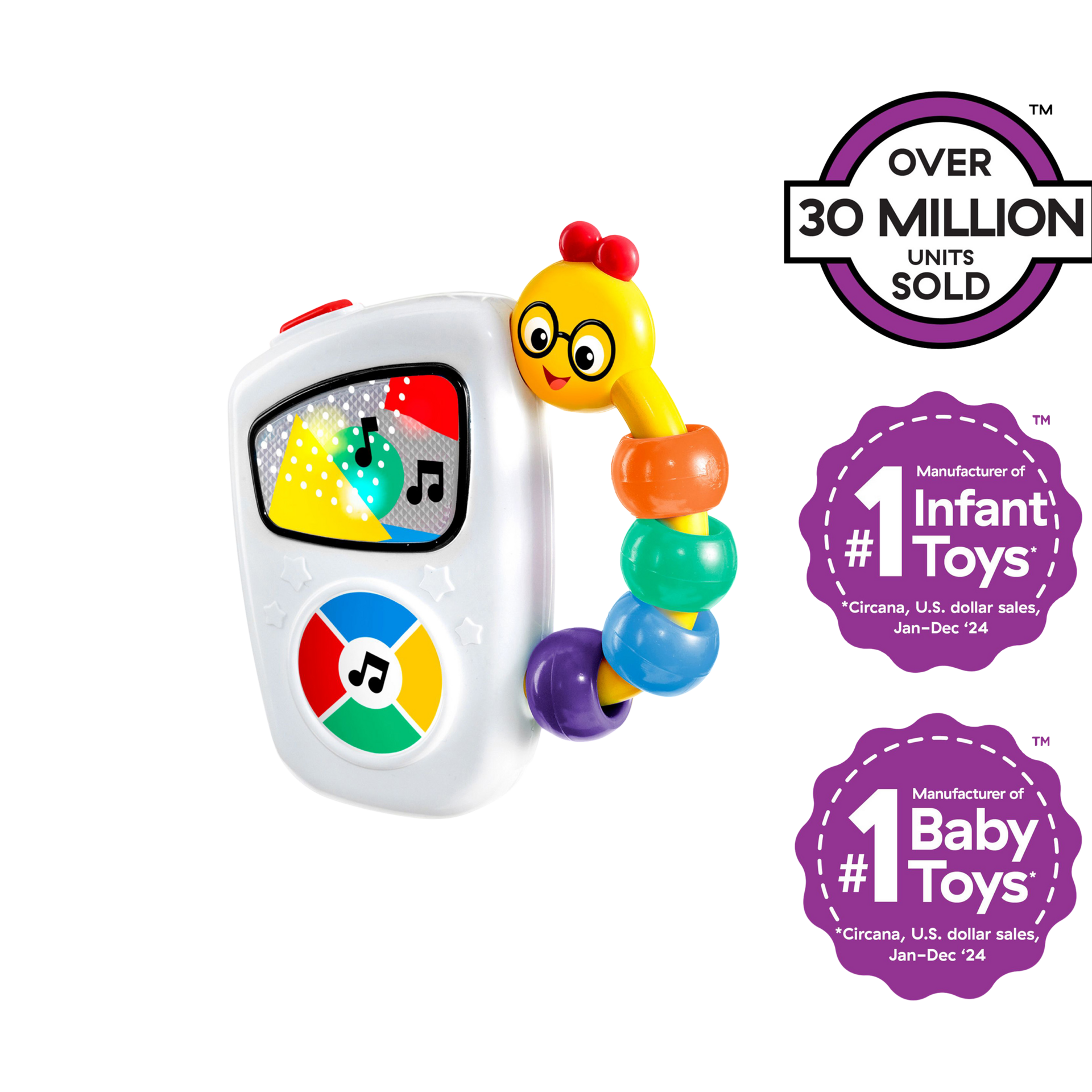 Baby Einstein Take Along Tunes Musical Toy, Ages 3 months +
