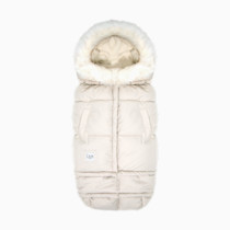 Thumbnail of White Fur & Beige Heather