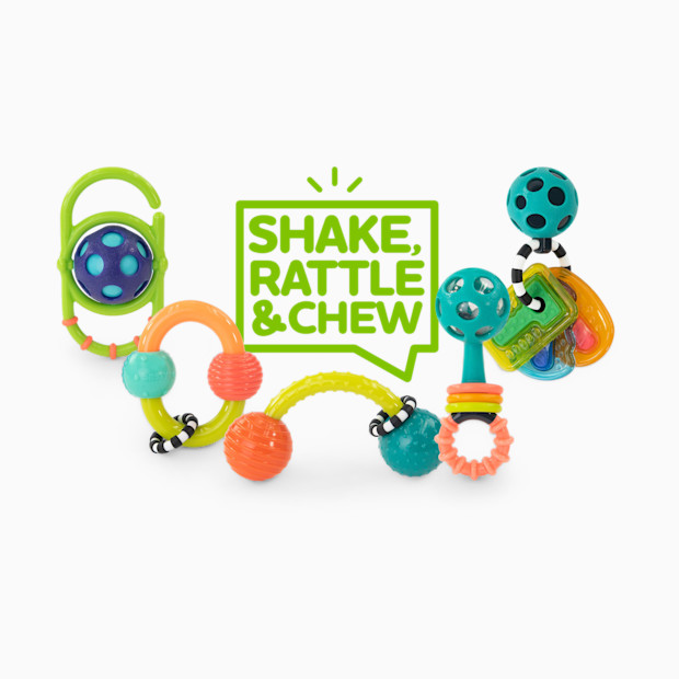 Sassy Shake Rattle & Chew Play Box.