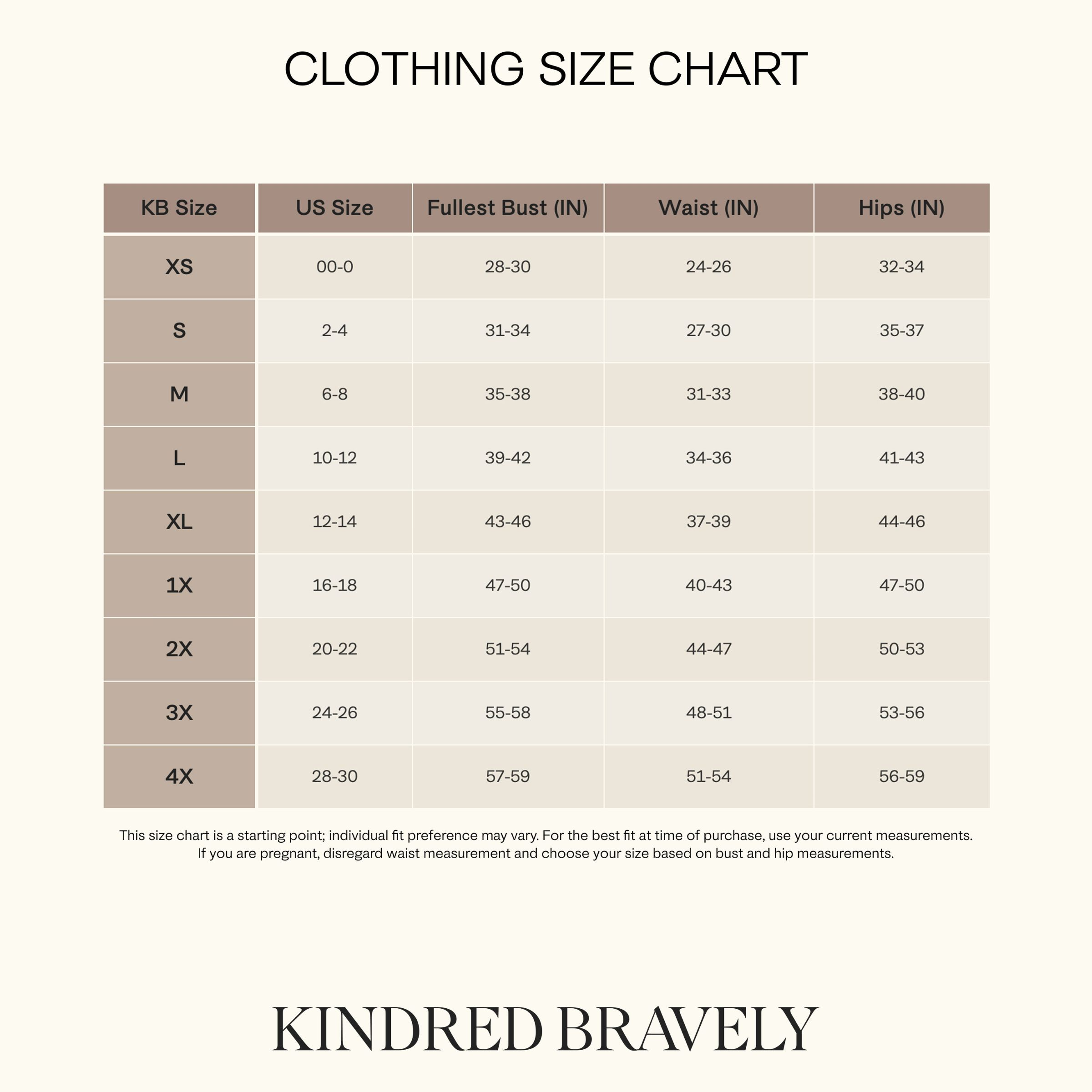 Kindred Bravely Clea Bamboo Long Sleeve Pajama Set - Black, XS.
