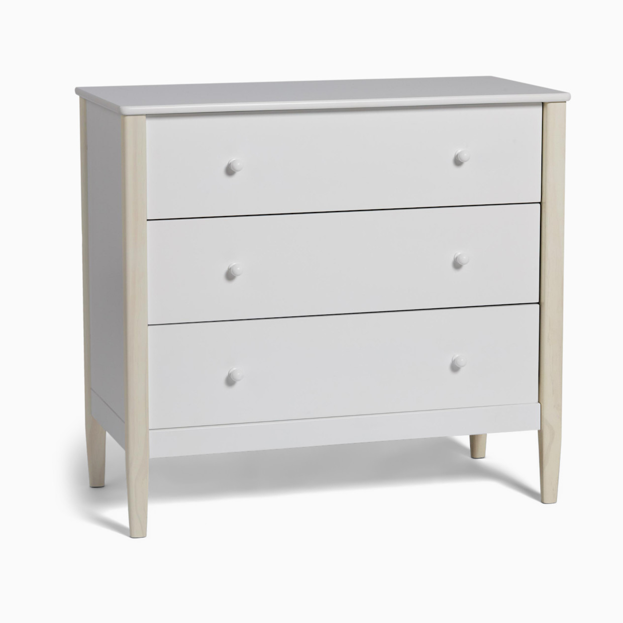 Little Seeds Clover 3-Drawer Dresser - White.