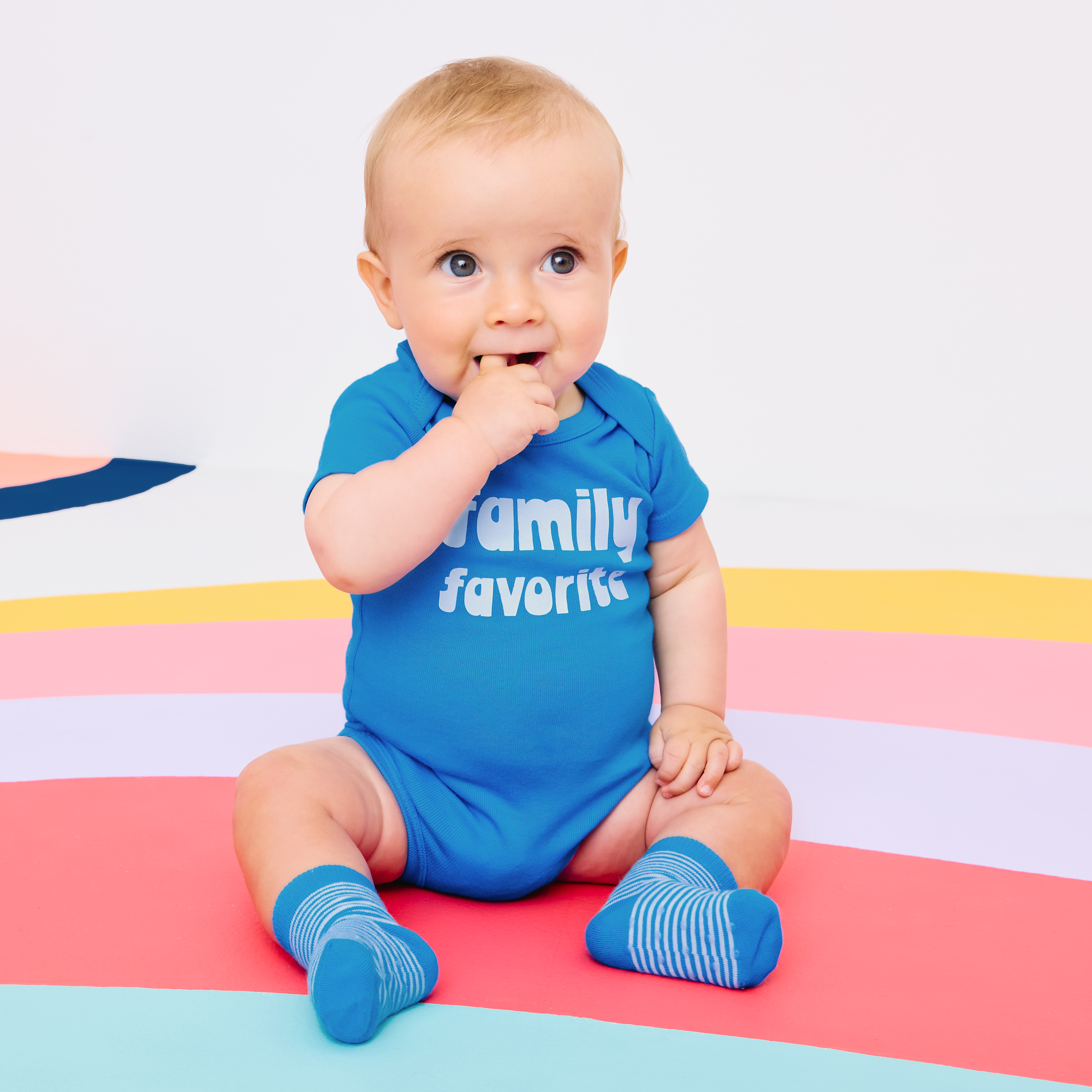 Small Story Organic Cotton Short Sleeve Print Mix Bodysuit (5 Pack) - One Of A Kind, 3-6 M.