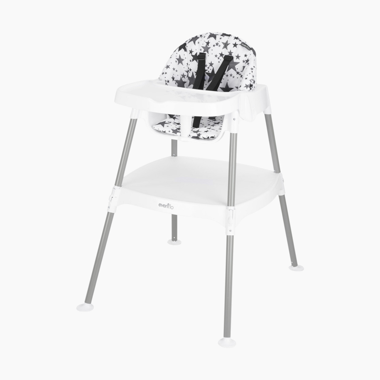 Evenflo 4-in-1 Eat & Grow Convertible High Chair - Pop Star Gray.