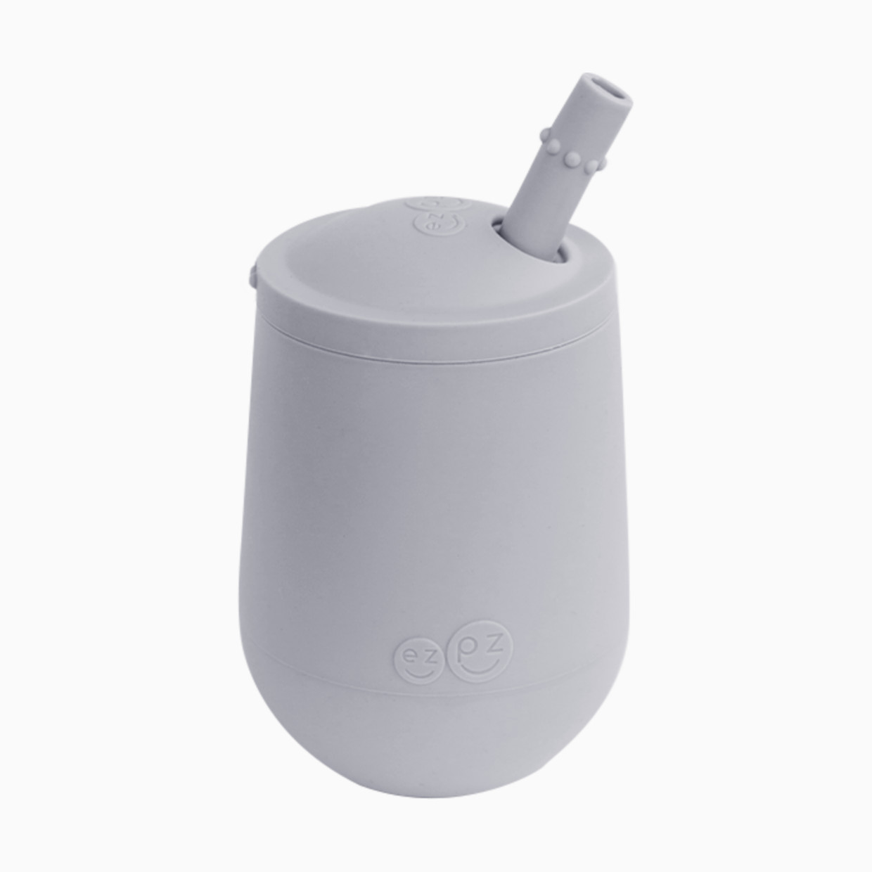 ezpz Mini Cup + Straw - Pewter.